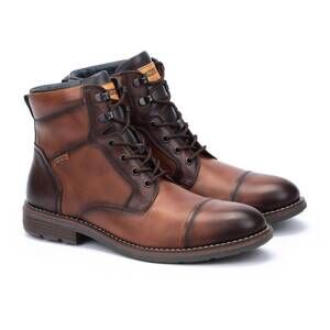 NEW PIKOLINOS men's york lace-up boots in cuero